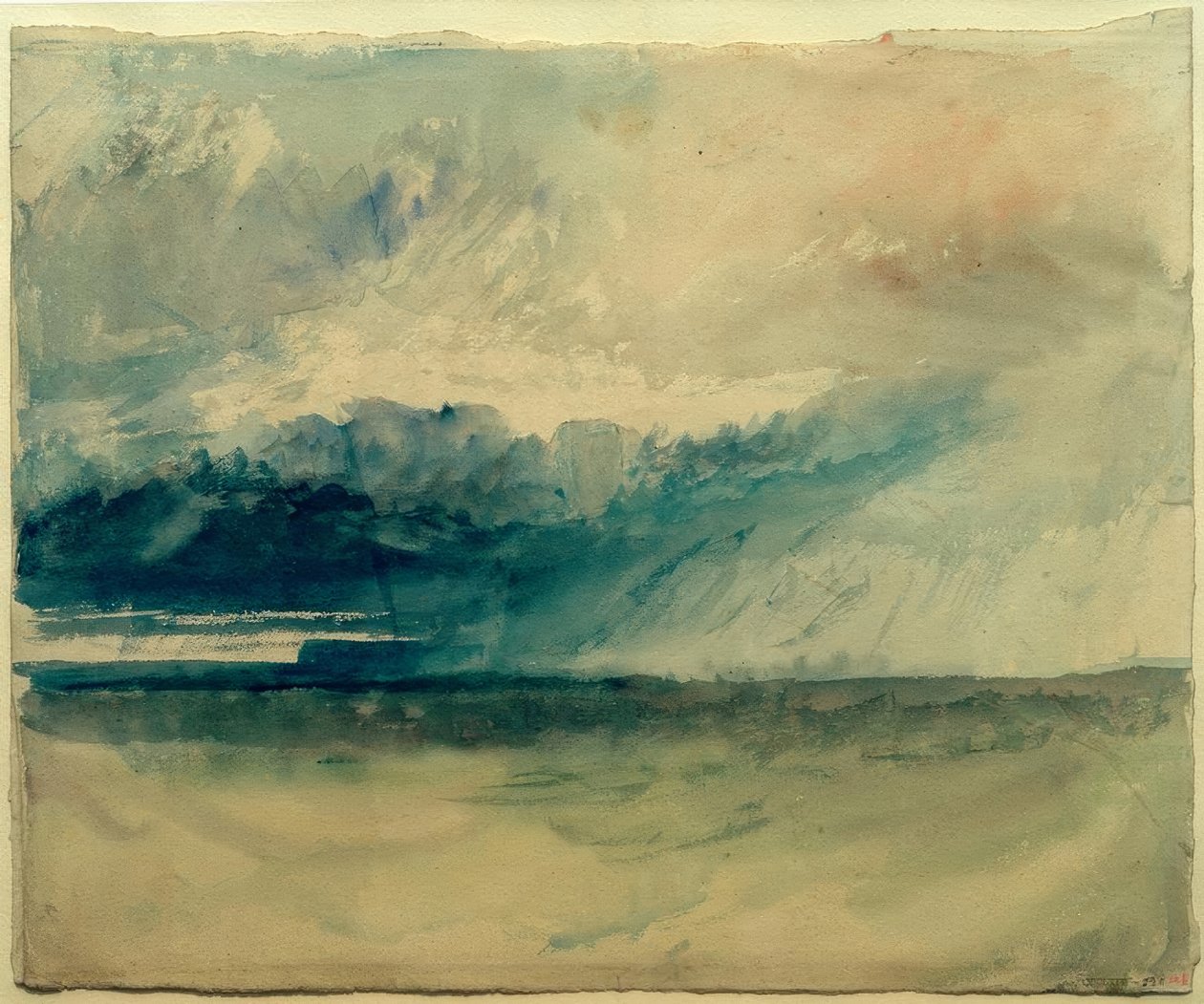 Kallioita merestä tekijältä Joseph Mallord William Turner