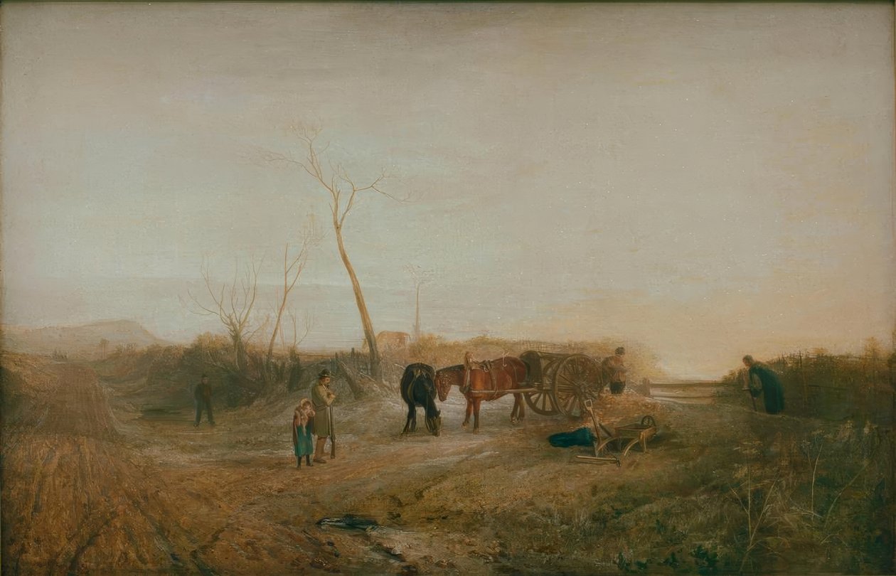 Pakkas aamu tekijältä Joseph Mallord William Turner