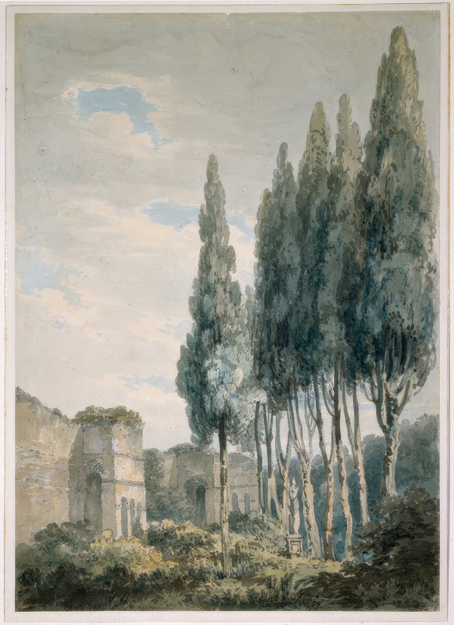 Ludovisi-puutarhassa, Roomassa tekijältä Joseph Mallord William Turner