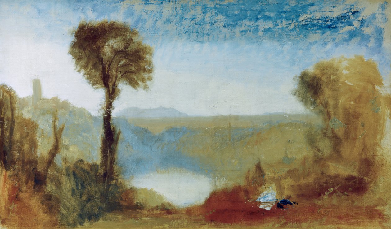 Nemi-järvi tekijältä Joseph Mallord William Turner