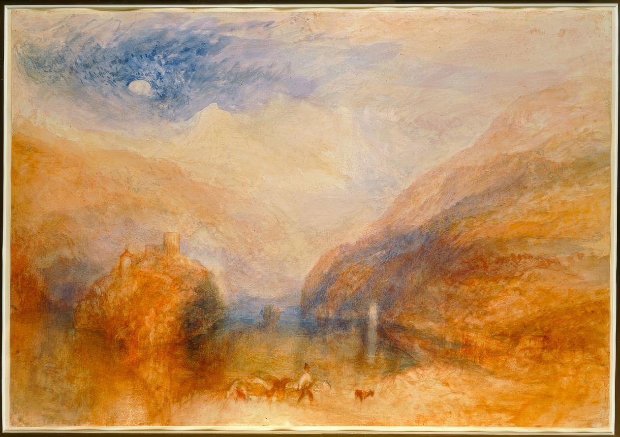 Brienzin järvi tekijältä Joseph Mallord William Turner