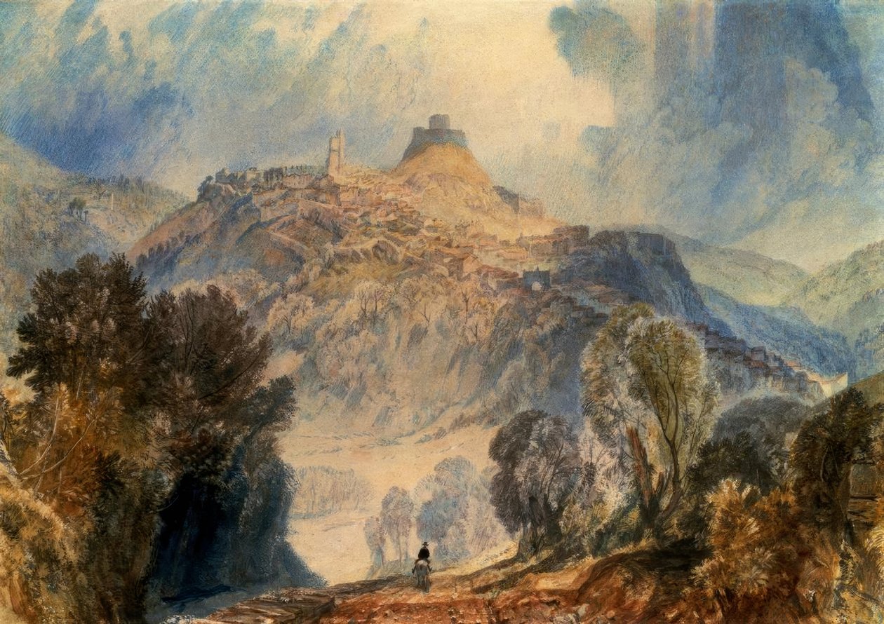 Launceston, Cornwall tekijältä Joseph Mallord William Turner