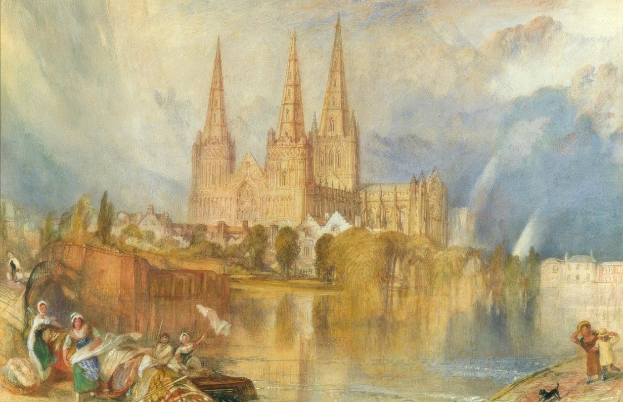 Lichfield, Staffordshire tekijältä Joseph Mallord William Turner