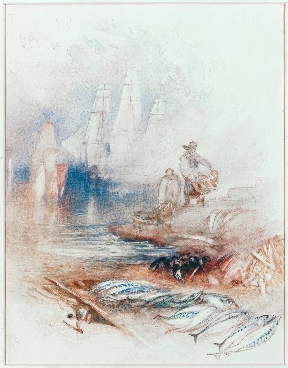 Makrilli rannalla tekijältä Joseph Mallord William Turner