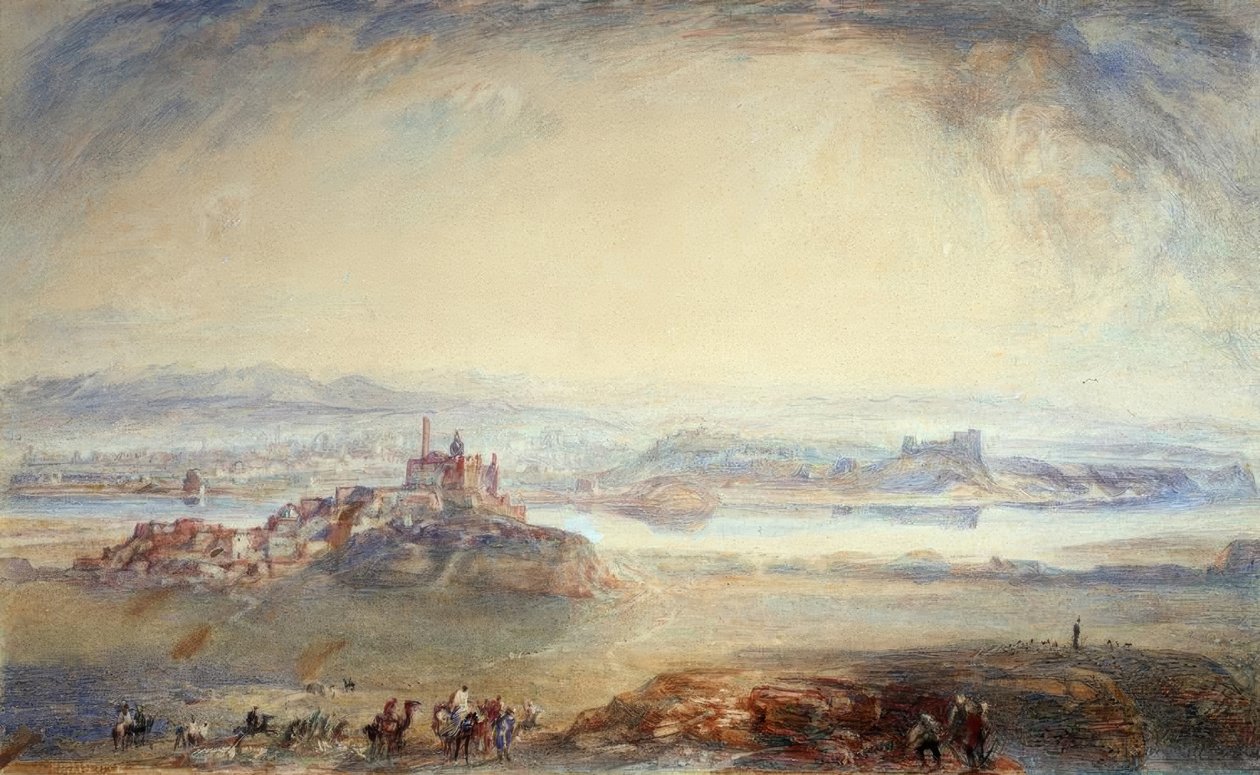 Ninive, Mosul Tigriksen rannalla tekijältä Joseph Mallord William Turner