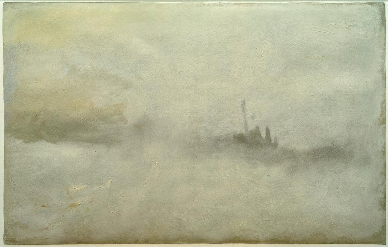 Laiva myrskyssä (?) tekijältä Joseph Mallord William Turner
