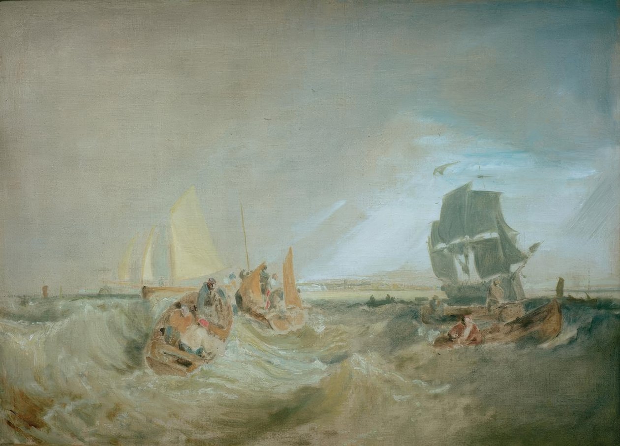 Toimitus Thamesin suulla tekijältä Joseph Mallord William Turner