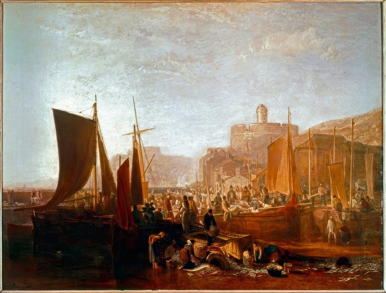 St Mawes Pilchard-kaudella tekijältä Joseph Mallord William Turner