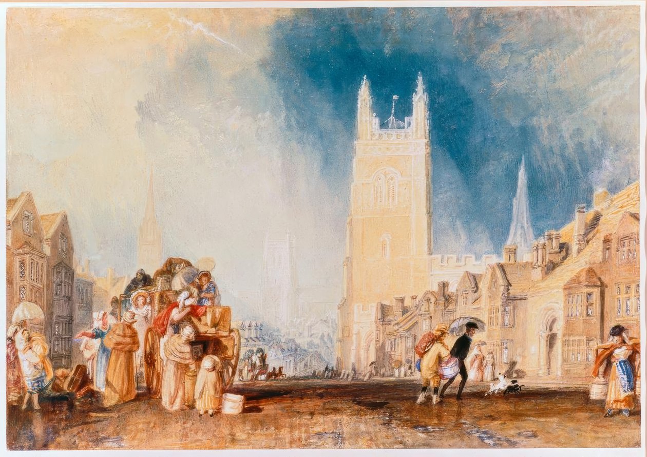 Stamford, Lincolnshire tekijältä Joseph Mallord William Turner