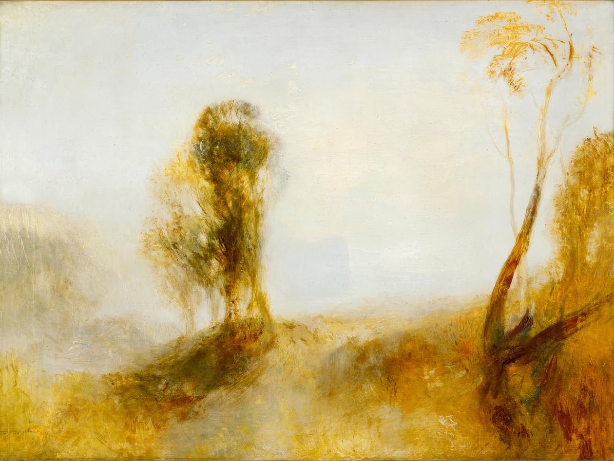 Auringonnousu: linna lahdella tekijältä Joseph Mallord William Turner