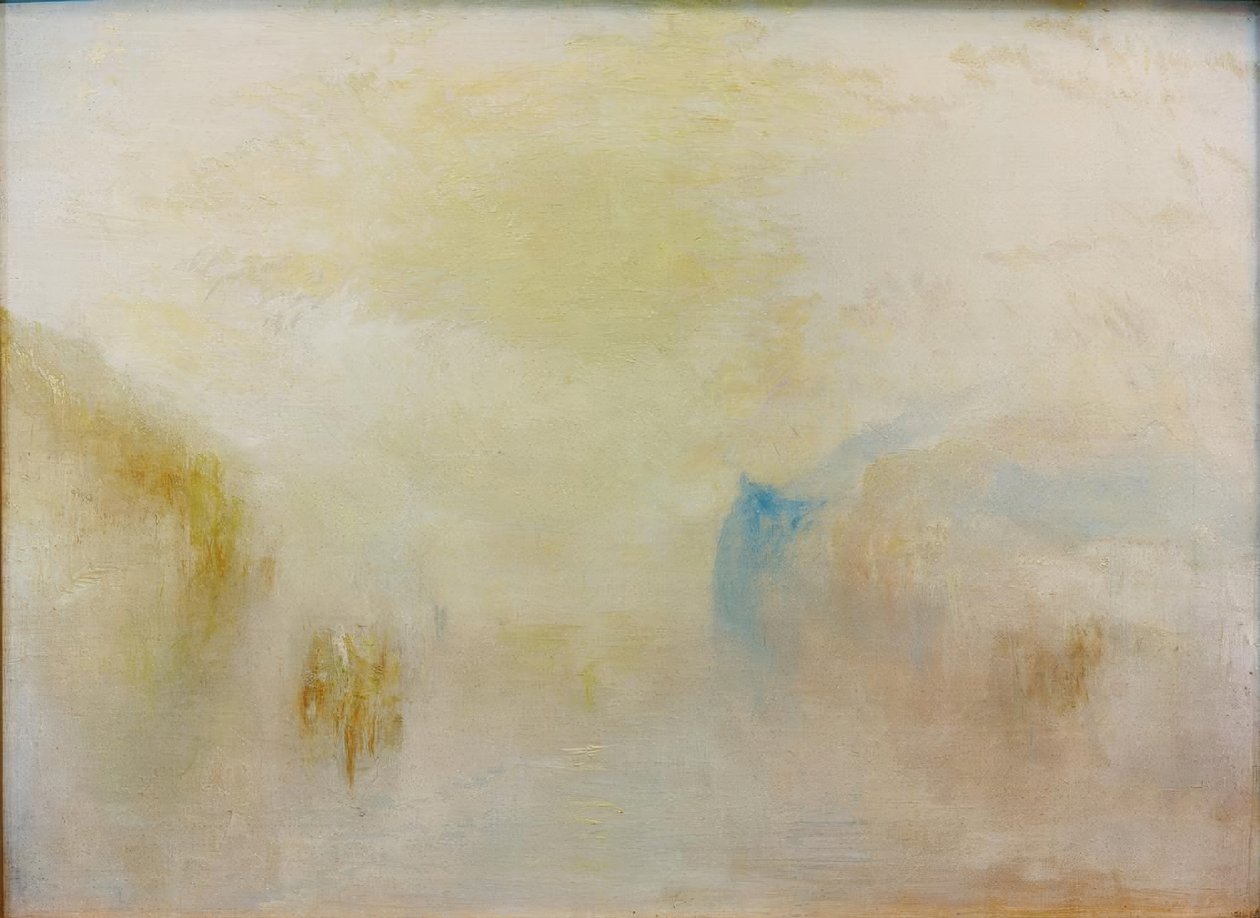 Auringonnousu veneellä Headlandsin välillä tekijältä Joseph Mallord William Turner