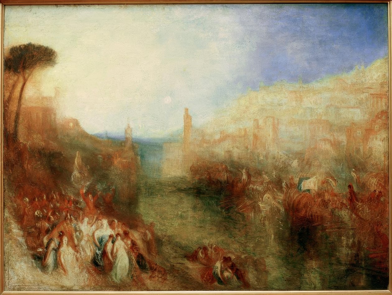 Laivaston lähtö tekijältä Joseph Mallord William Turner