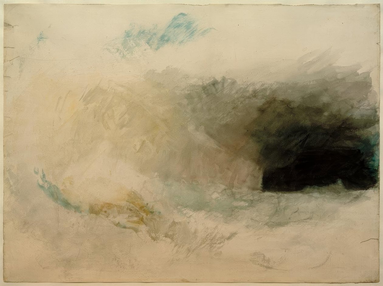 Longshipsin majakka, Lands End, koillisesta tekijältä Joseph Mallord William Turner