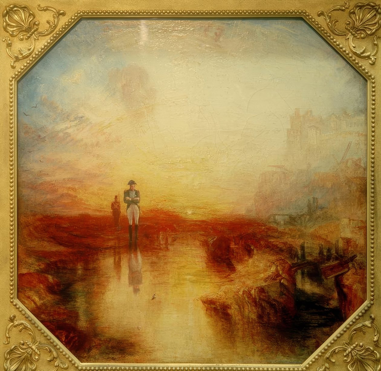 Sota. Maanpakolaisuus ja Rock Limpet tekijältä Joseph Mallord William Turner