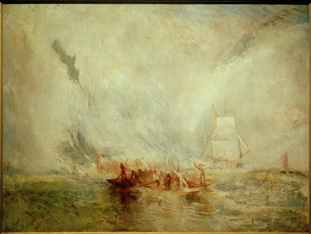 Whalers tekijältä Joseph Mallord William Turner