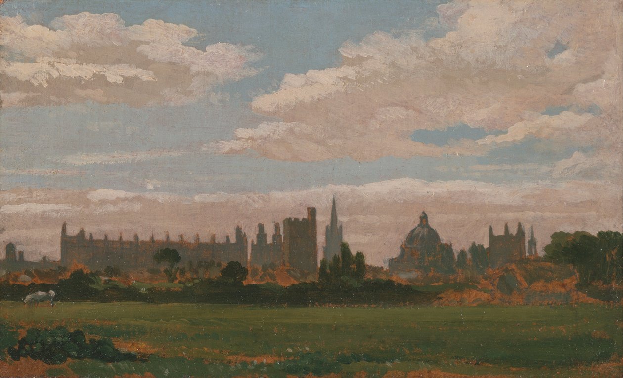Näkymä Oxfordista tekijältä William Turner of Oxford
