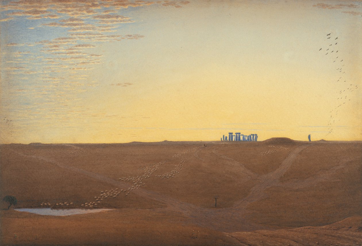 Stonehenge - Hämärä tekijältä William Turner of Oxford