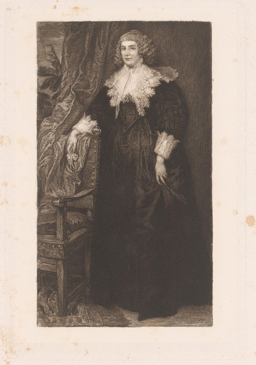 Anna van Craesbecken muotokuva tekijältä William Unger