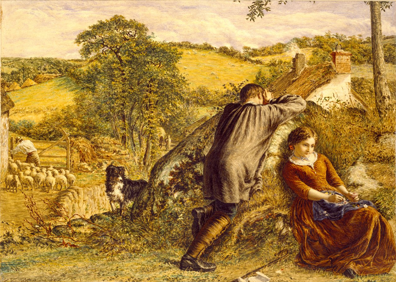 Paimenen puku hylätty, 1861 tekijältä William Vandyke Patten