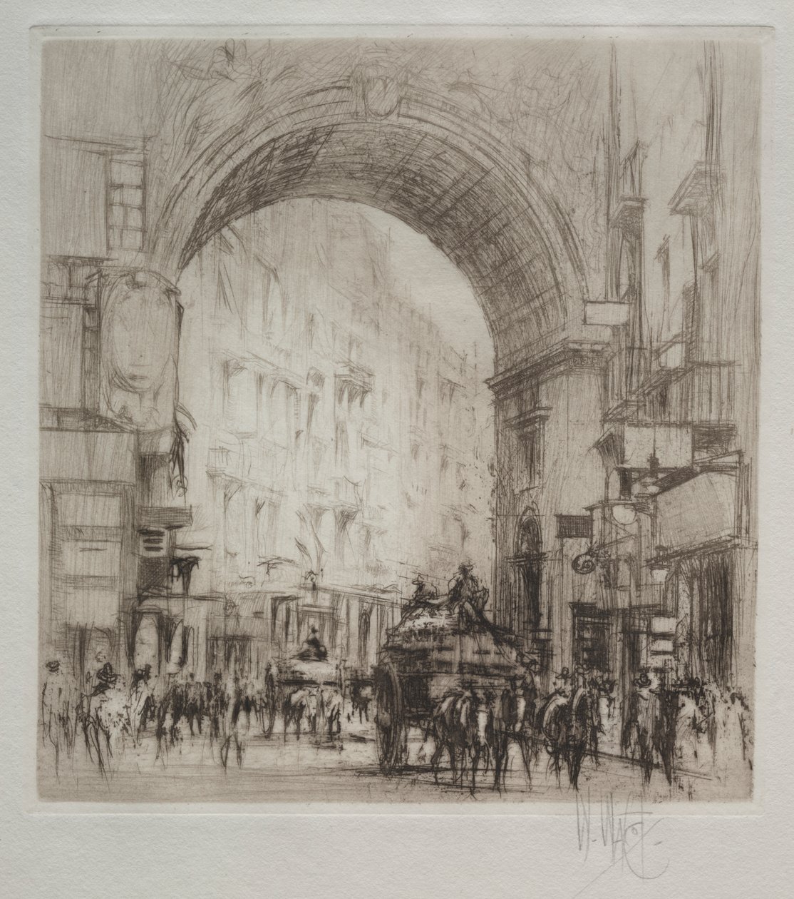 San Carlo Arch, Napoli tekijältä William Walcot