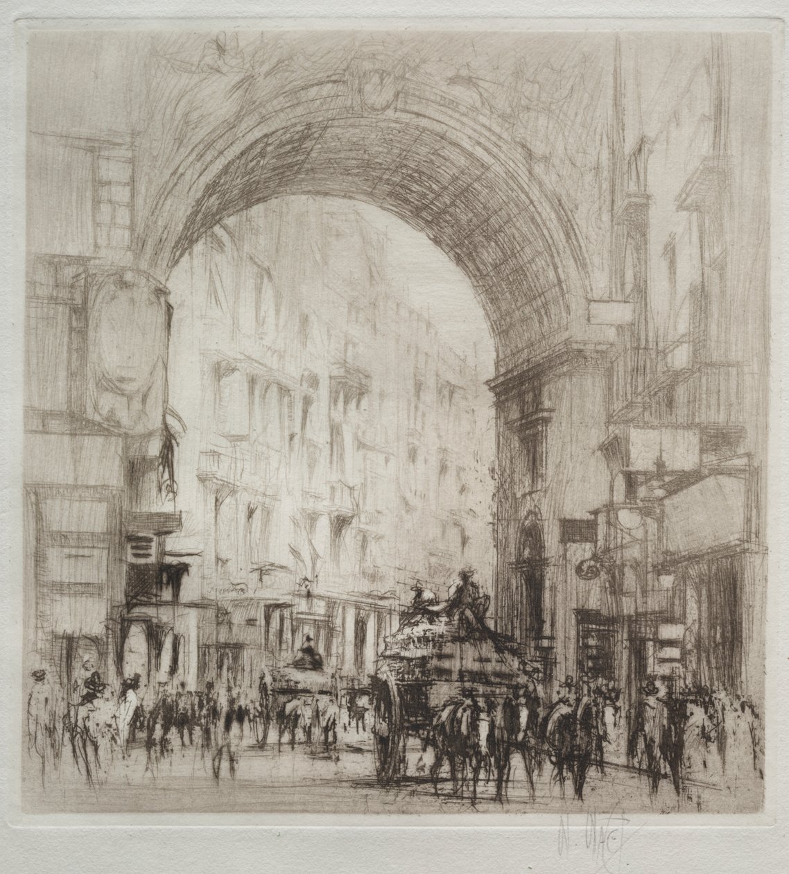 San Carlo Arch, Napoli tekijältä William Walcot
