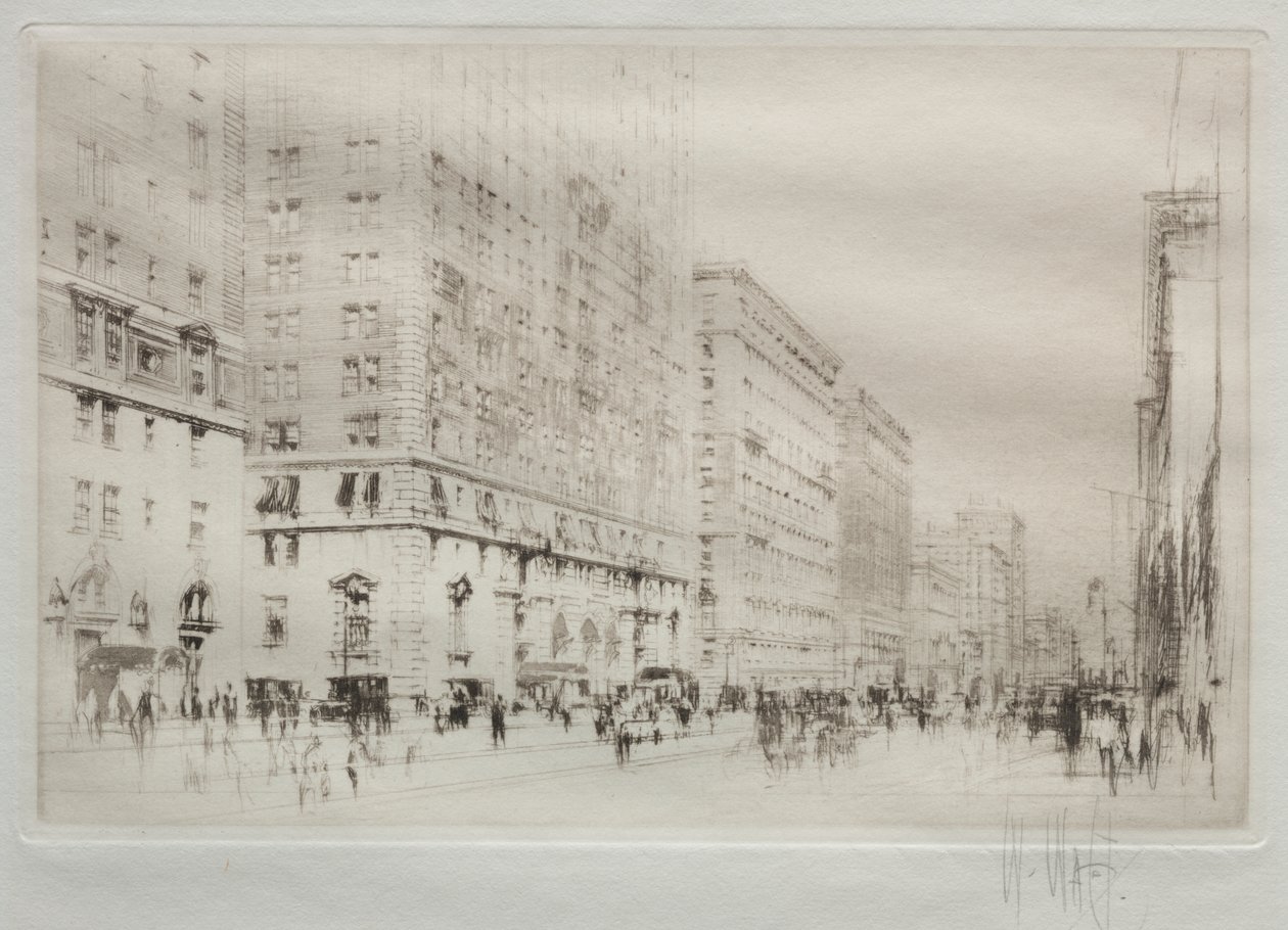 Park Avenue, Nova York, finès tekijältä William Walcot