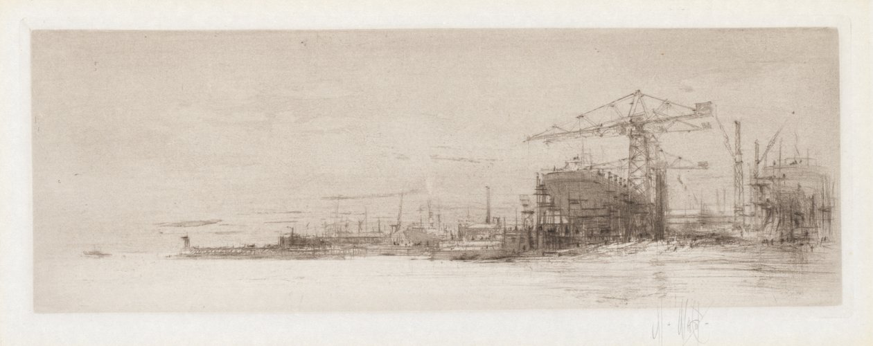 The Clyde sarjasta The Arteries of Britain tekijältä William Walcot