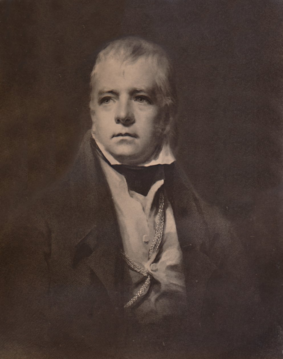 Sir Walter Scott, skotlantilainen kirjailija ja runoilija, 1826 1894 tekijältä William Walker