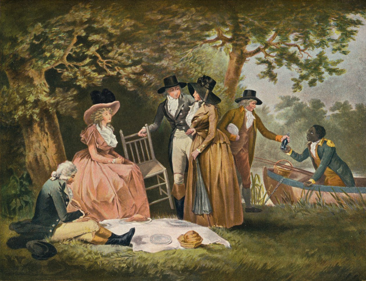 Anglers Repast, 1789, 1902 tekijältä William Ward