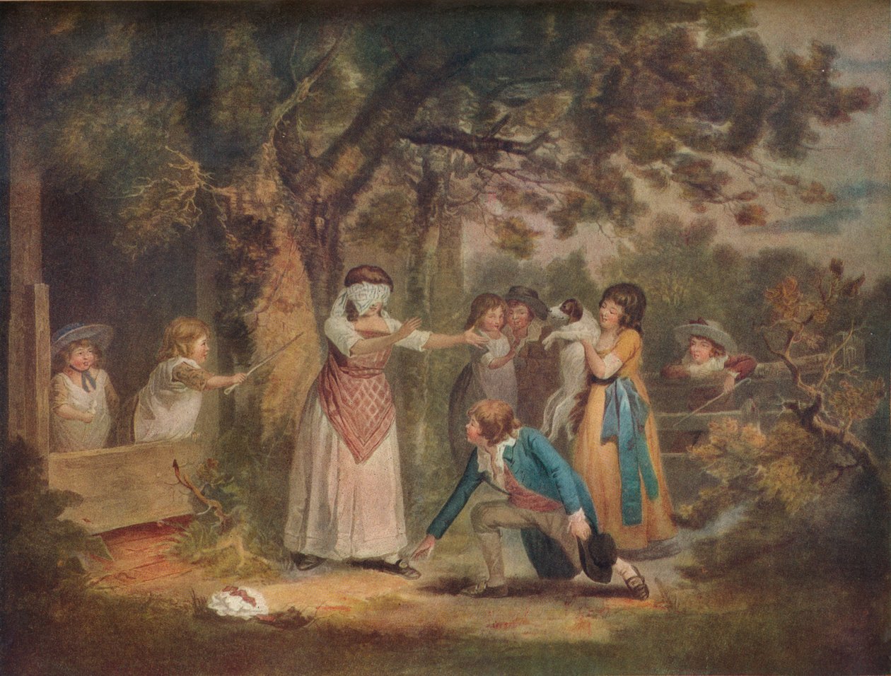 Blind Mans Buff, 1788, 1917 tekijältä William Ward