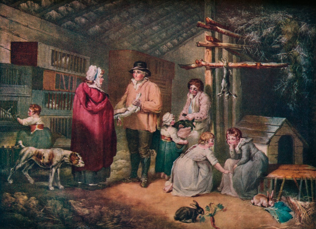 Myydään kaneja, 1796, 1919 tekijältä William Ward