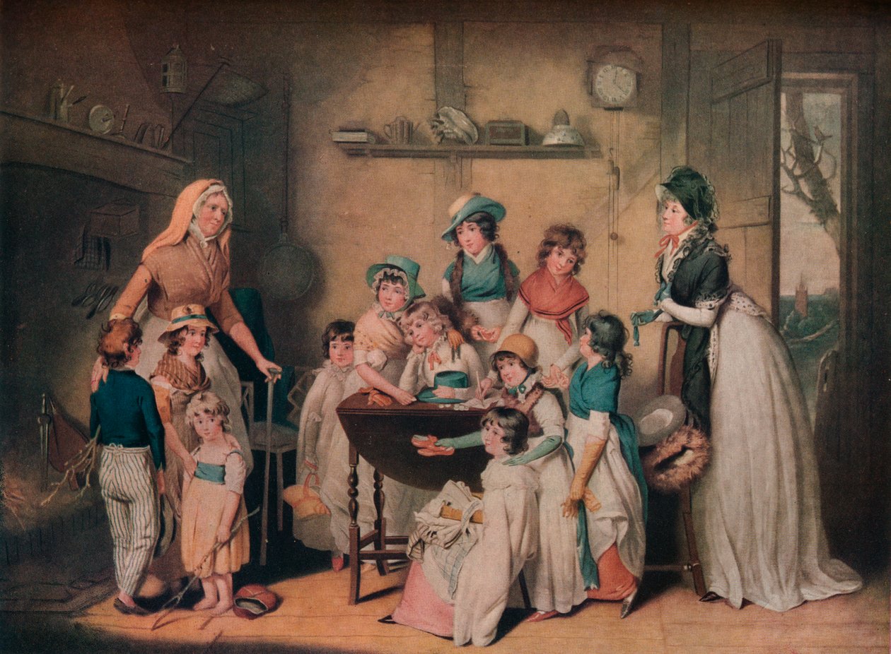 The Sailors Orphans: tai The Young Ladies -tilaus, 1800, 1919 tekijältä William Ward