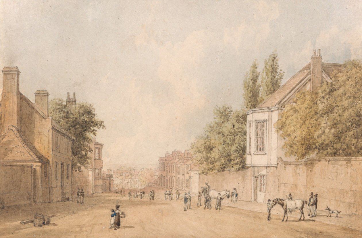 Sisääntulo Newmarketiin tekijältä William Westall