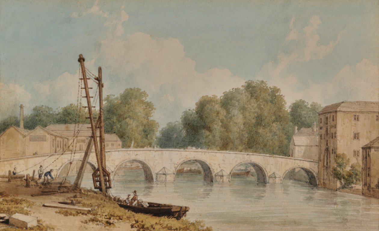 Maidstonen silta tekijältä William Westall