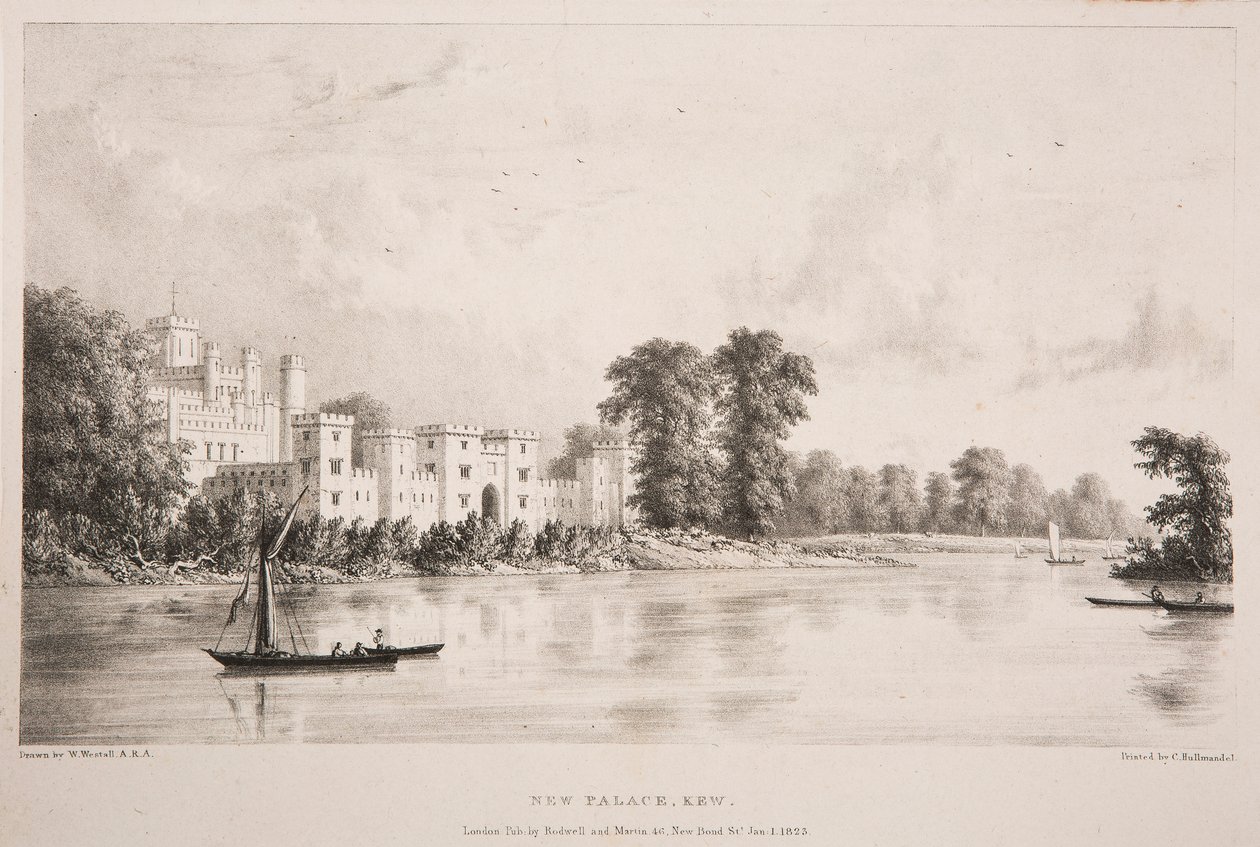 Uusi palatsi, Kew tekijältä William Westall