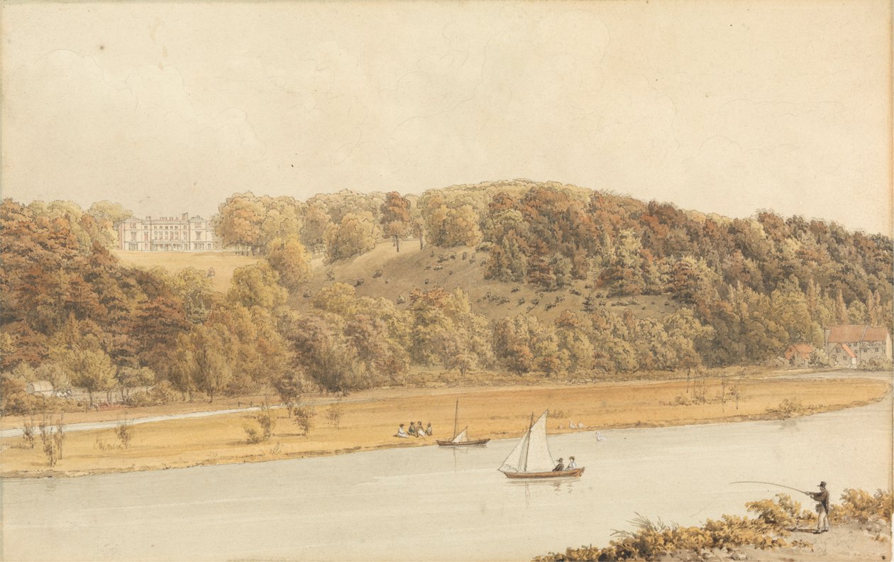 Park Place, Henley on Thames tekijältä William Westall