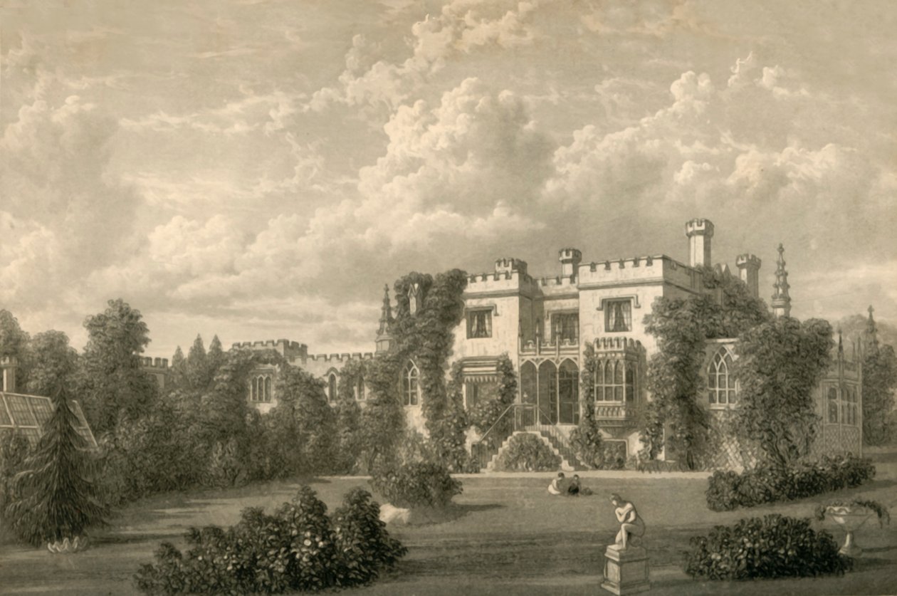 Saxonbury Lodge, 1835. tekijältä William Westall