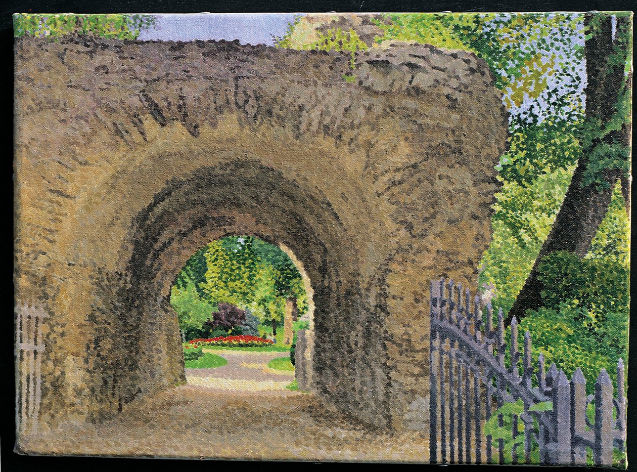 Arènesin puutarha, Périgueux tekijältä William Wilkins