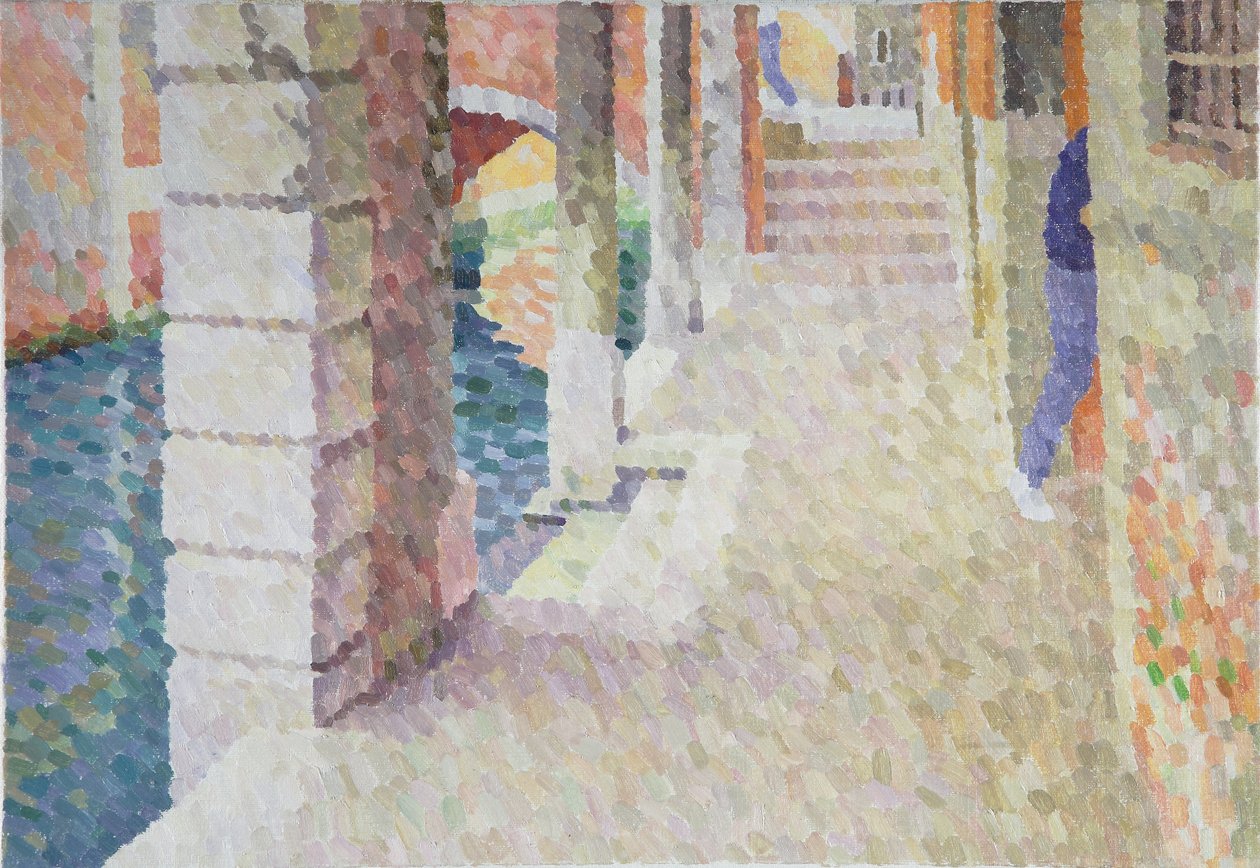 Sotoportego Panada, Venetsia, 2011 (Öljy kankaalle) tekijältä William Wilkins