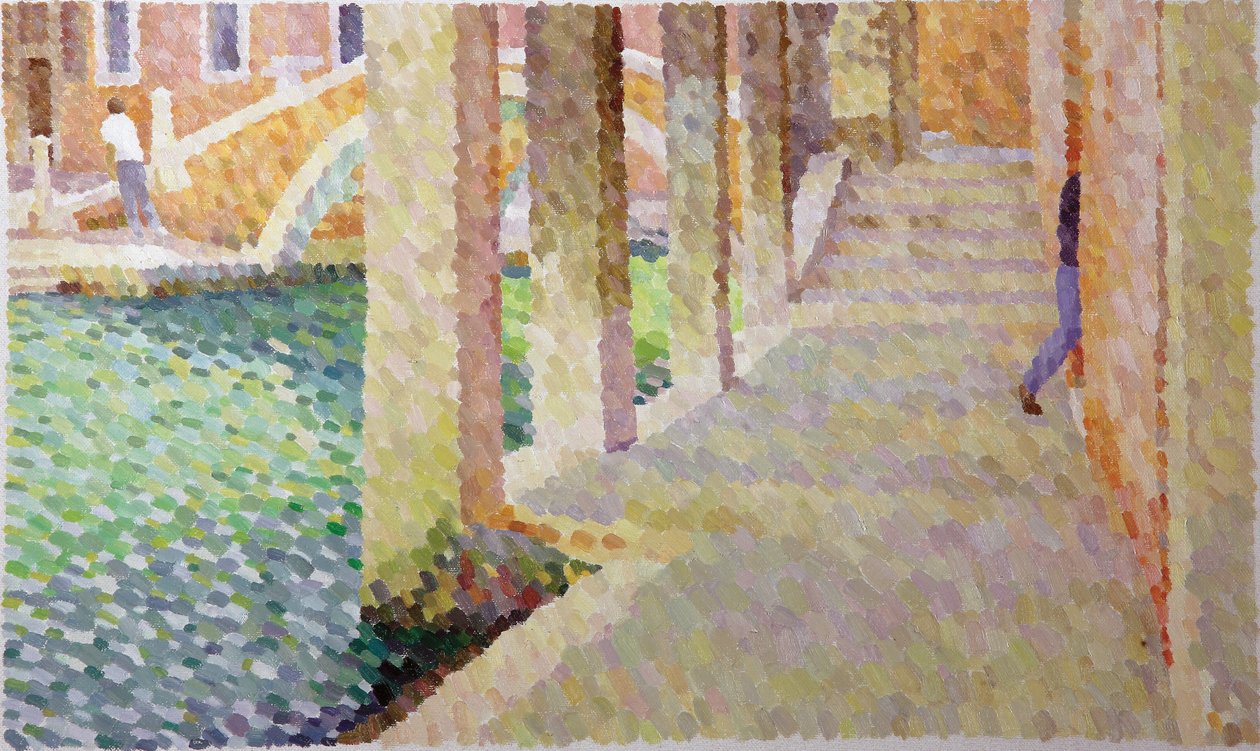 Sotoportego del Traghetto, 2011 (Öljy kankaalle) tekijältä William Wilkins