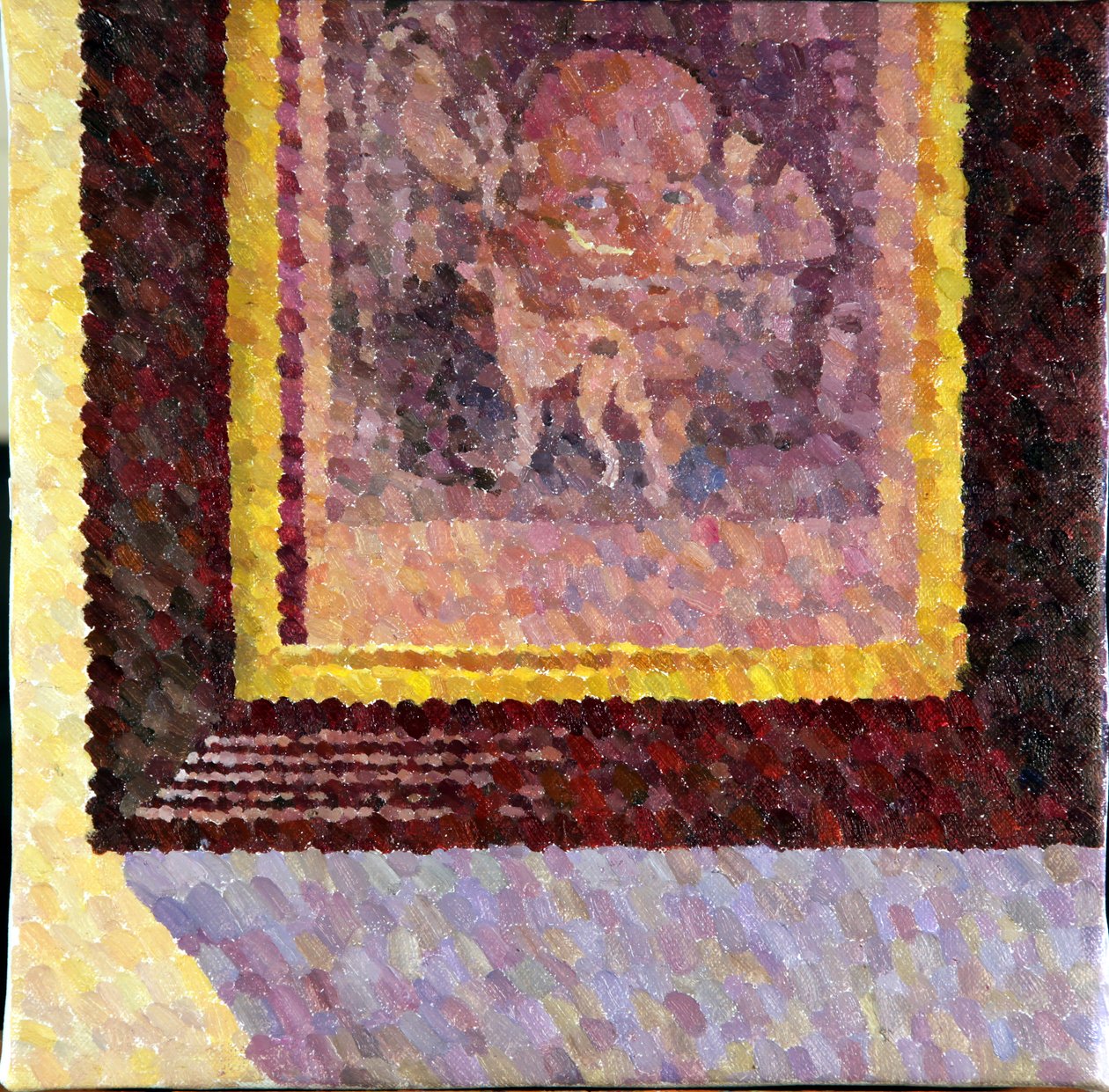 Trumpetistien koira, 2014 (Öljy kankaalle) tekijältä William Wilkins