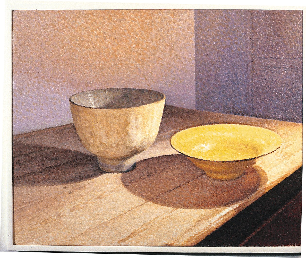 Kaksi Lucie Rie -kulhoa tekijältä William Wilkins