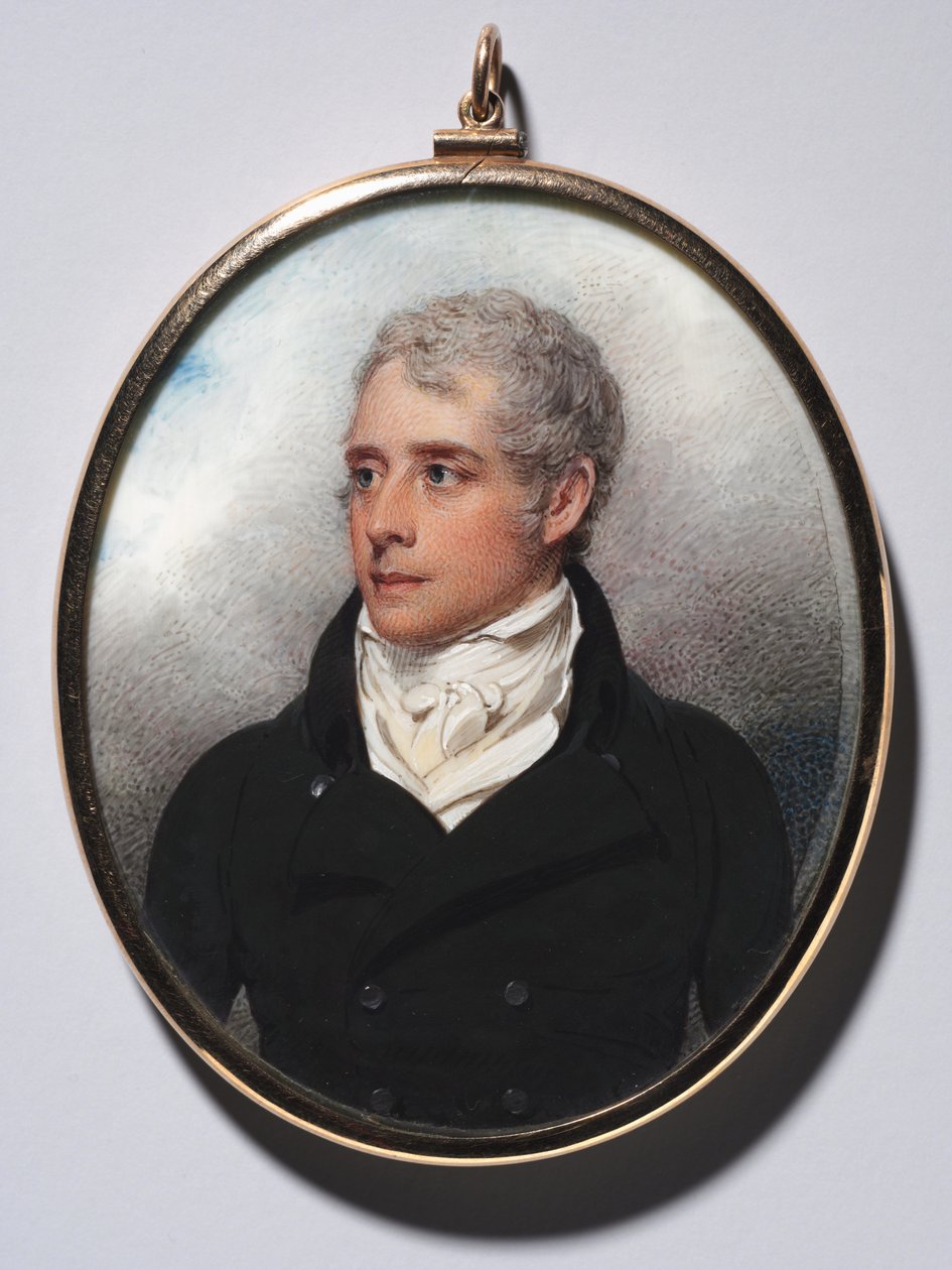Muotokuva Sandford Peacockesta, 1801. tekijältä William Wood