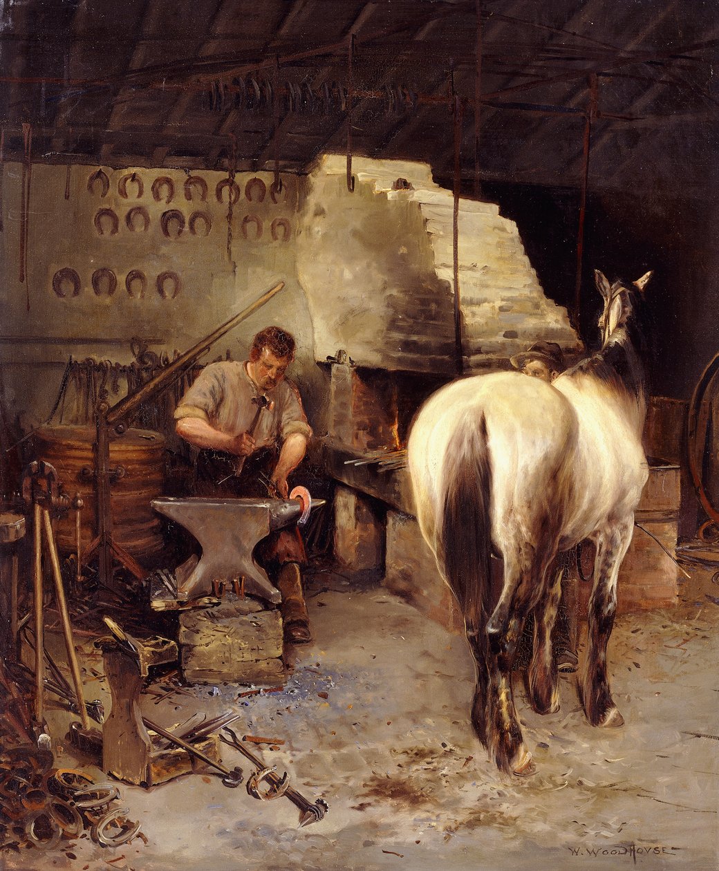 Sepän myymälä tekijältä William Woodhouse
