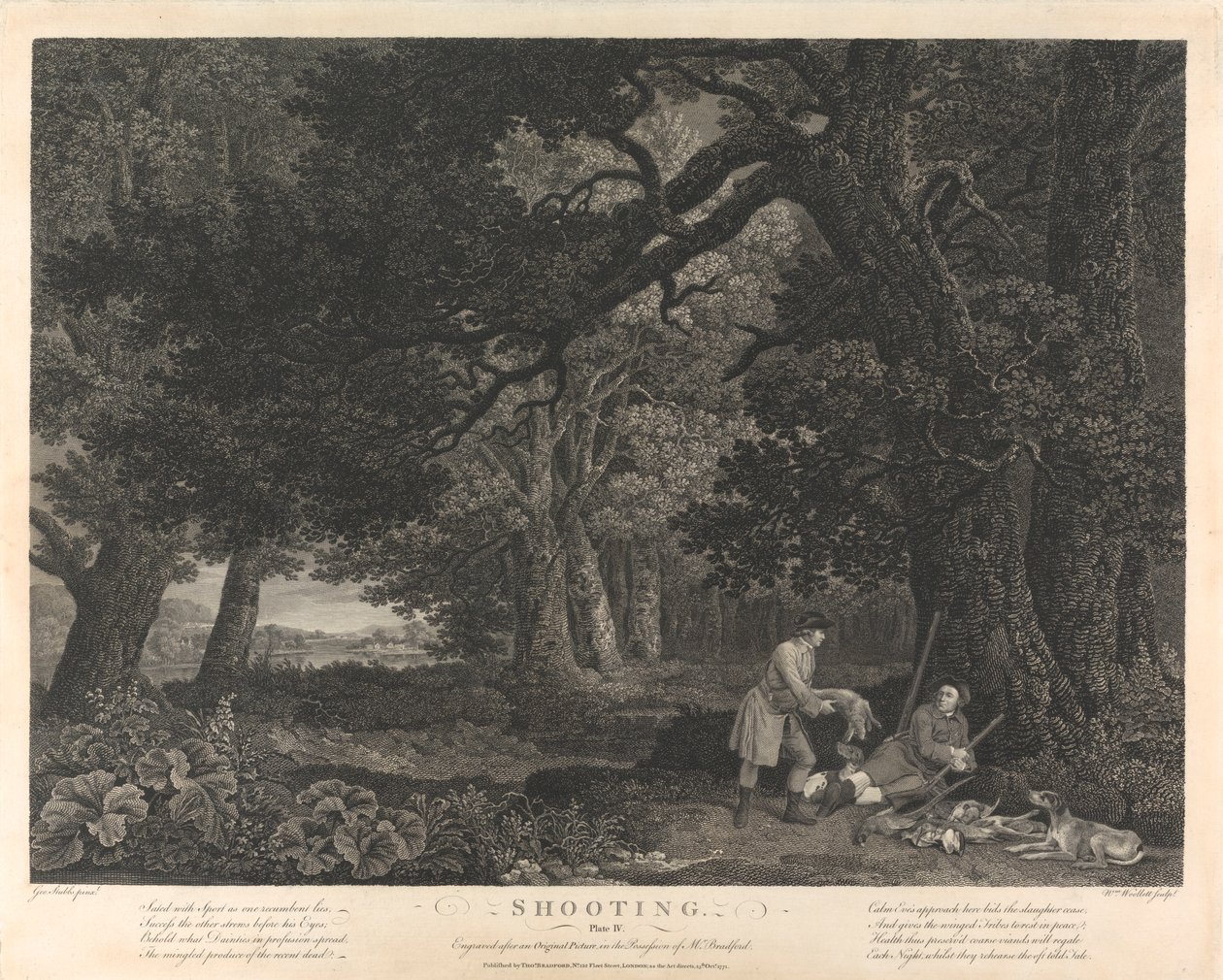 Ammunta, levy IV tekijältä William Woollett