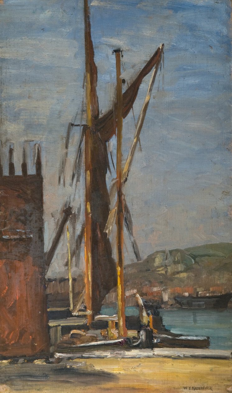 Doverissa, n. 1905 (öljy kankaalle) tekijältä William York MacGregor