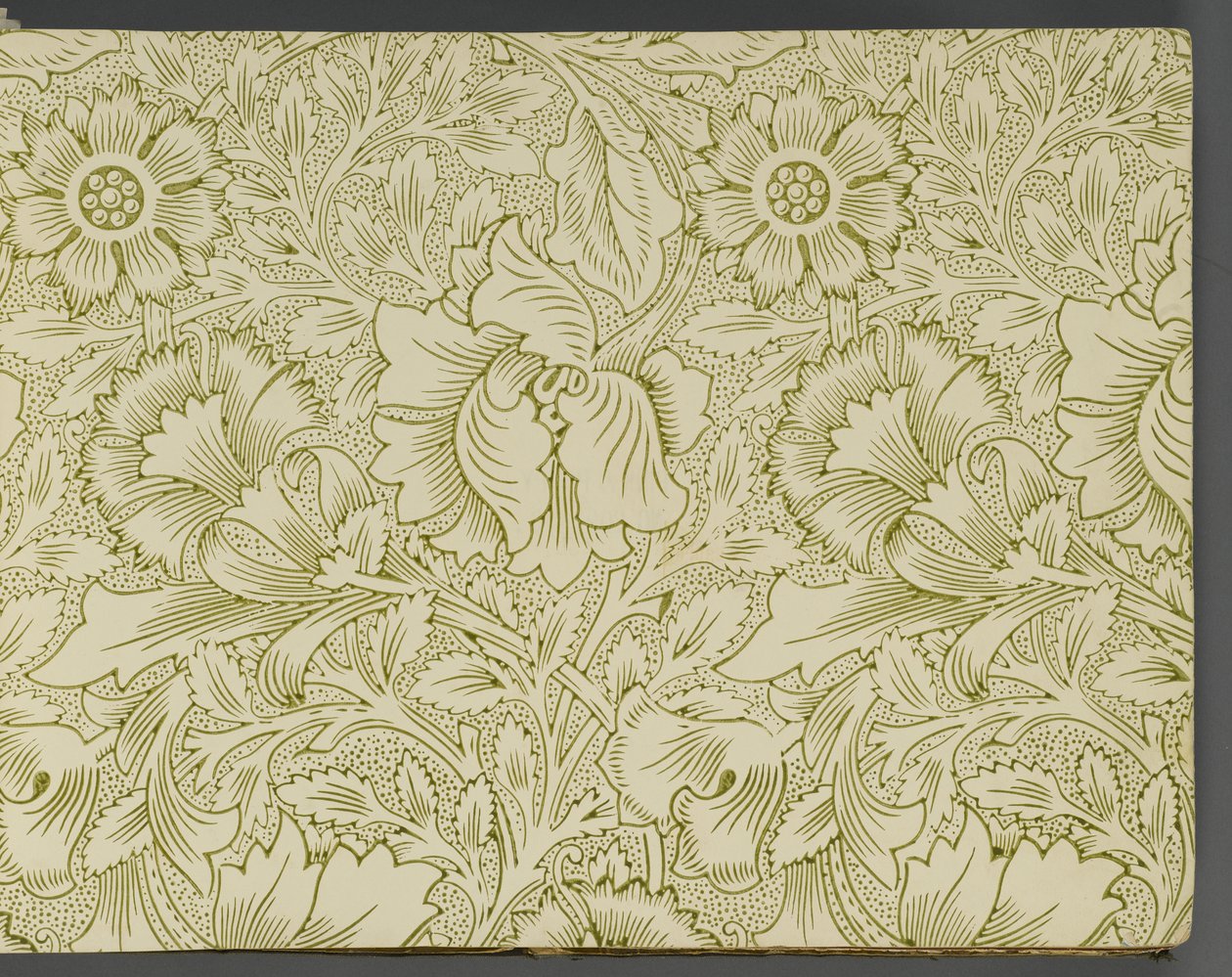 Tapettinäytekirja, ennen vuotta 1917 (painettu) tekijältä William and Company Morris