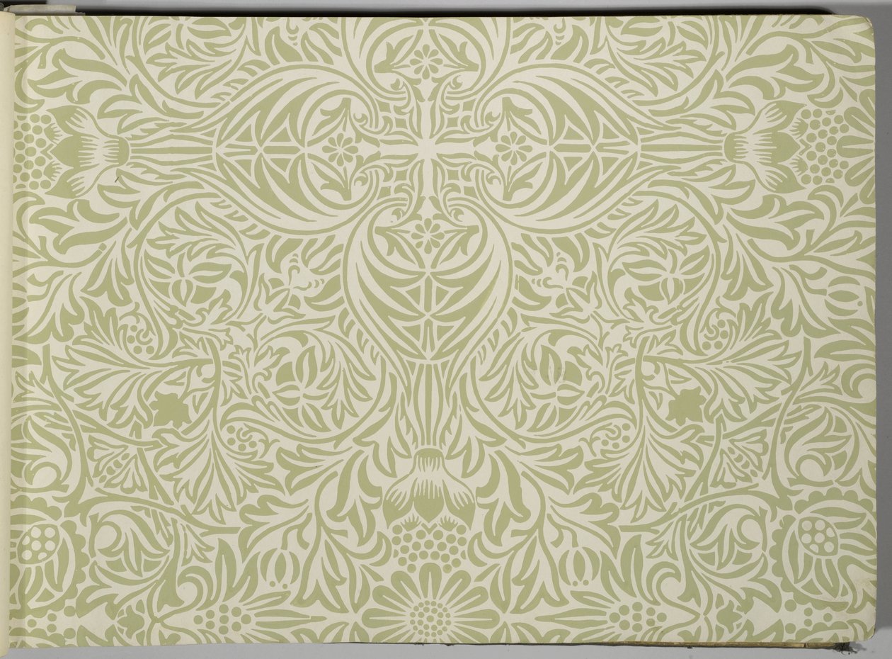 Tapettinäytekirja, ennen vuotta 1917 (painettu) tekijältä William and Company Morris