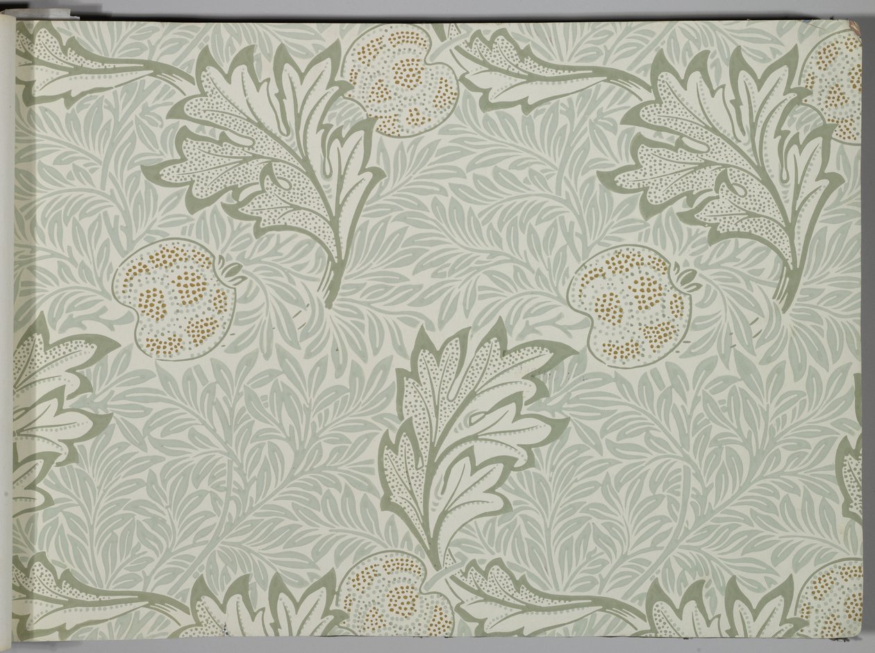 Tapettinäytekirja, ennen vuotta 1917 (painettu) tekijältä William and Company Morris