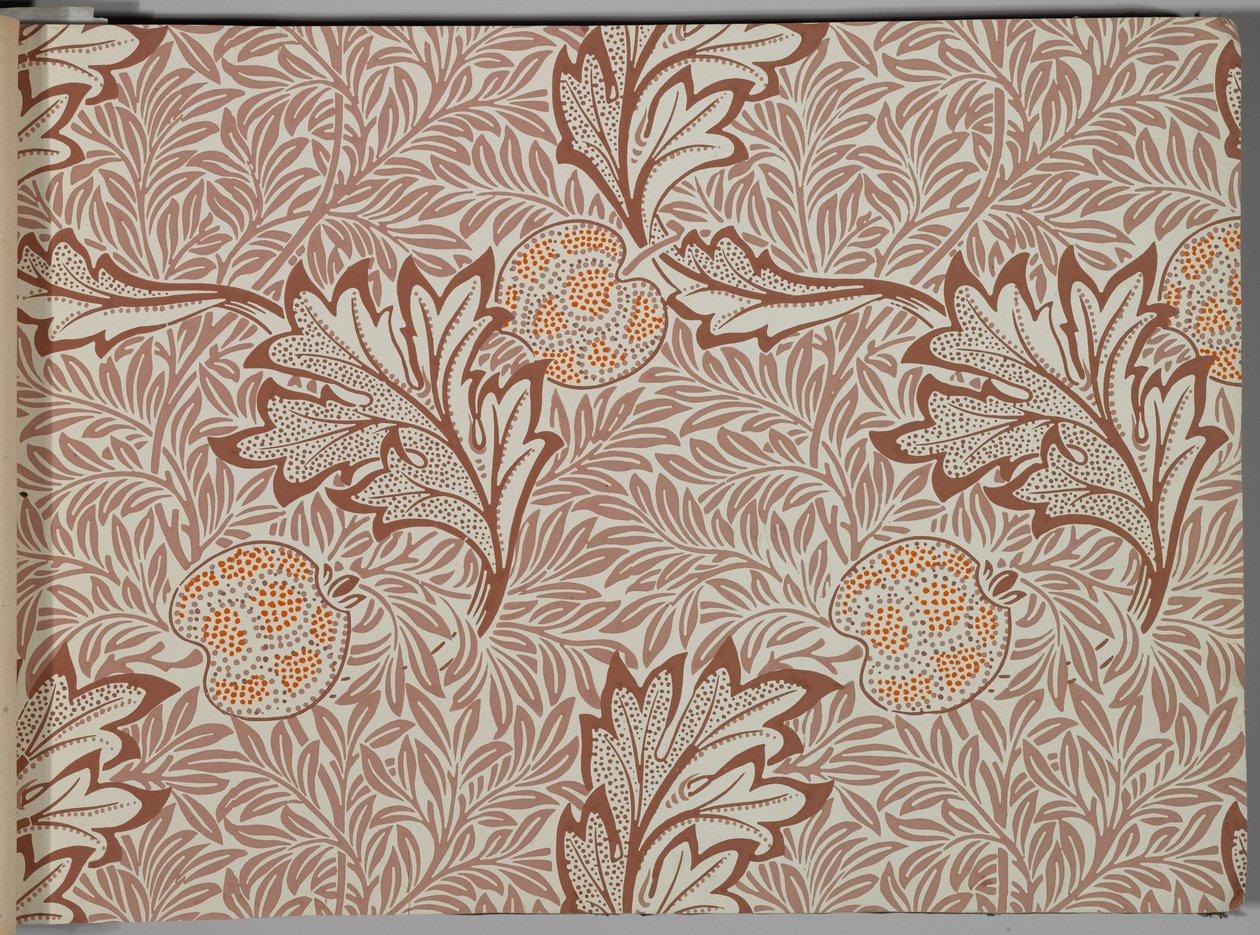 Tapettinäytekirja, ennen vuotta 1917 (painettu) tekijältä William and Company Morris